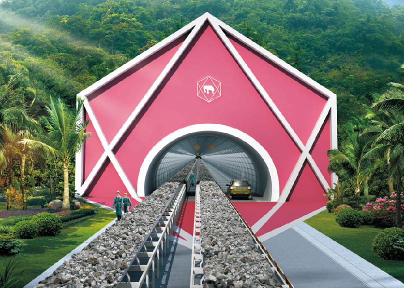 泰国皇家水泥厂运输隧道